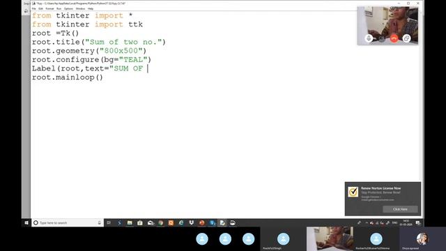 GUI APPLICATION DESIGN IN PYTHON USING TKINTER смотреть онлайн