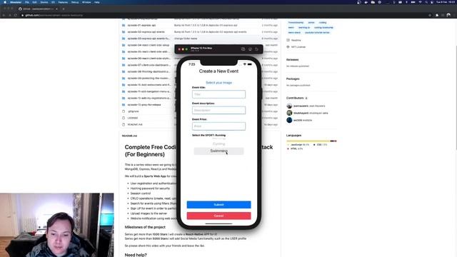 REACT NATIVE BOOTCAMP 2021 - (For Beginners) - Project Demo смотреть онлайн