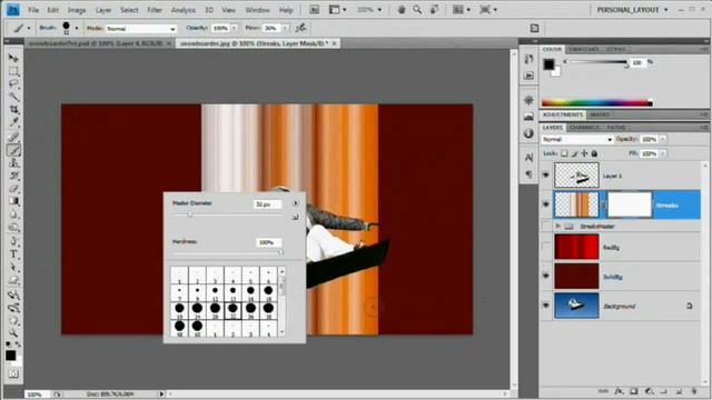 [HD] Athletic Streaking Effect: Photoshop CS4 Tutorial смотреть онлайн