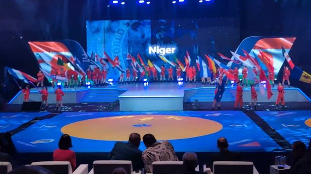 Opening ceremony, World Sambo Championship 2023,Yerevan-Ermenia-flags смотреть онлайн
