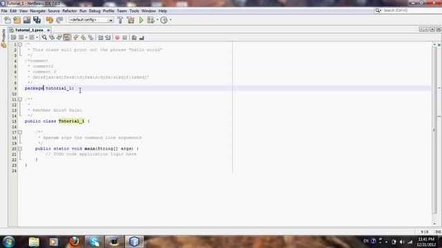 Tutorial 1: Intro to Java + Print Statements смотреть онлайн