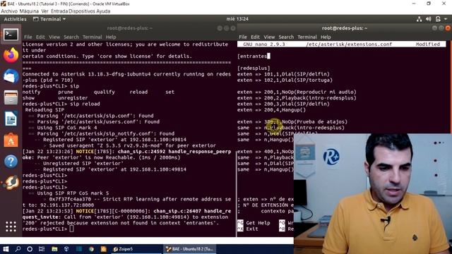 ? ASTERISK TUTORIAL 05 ?Llamadas entrantes ? - Aplicación Goto() ? смотреть онлайн