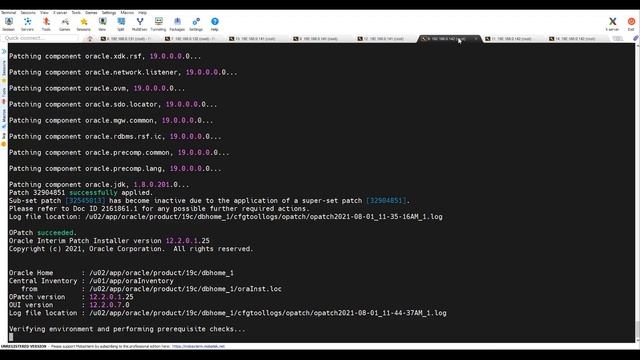 Oracle Database 19c July 2021 Patch Applied Successfully || DB Upgraded from 19.11 to 19 12 смотреть онлайн