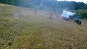 Гонки на мотоблоках, как это у нас.