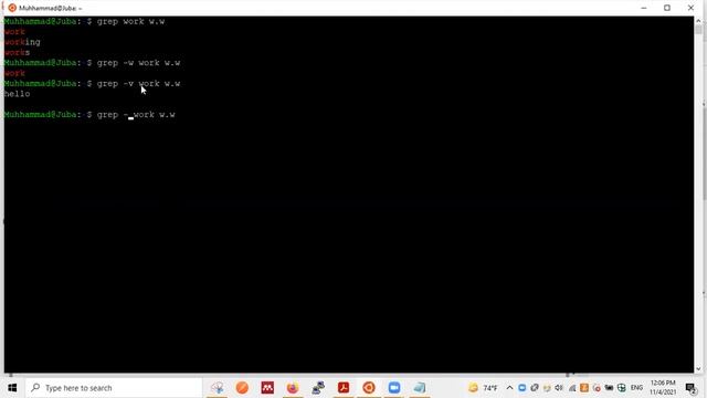 NOS8-Globbing and Regex смотреть онлайн