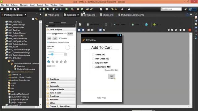 Android #63 CheckBox And ToggleButton смотреть онлайн