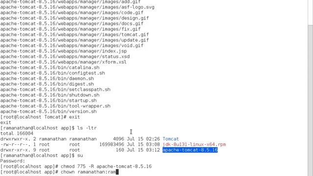 How to install Apache Tomcat 8.5.16 in CentOS 7 Linux смотреть онлайн