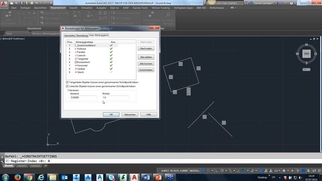 Mit parametrischen Abhängigkeiten arbeiten: AutoCAD 2017 WEBINAR | AutoCAD смотреть онлайн