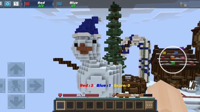 Test Action Games  BlockmanGo | Snowball Battle | Part 2