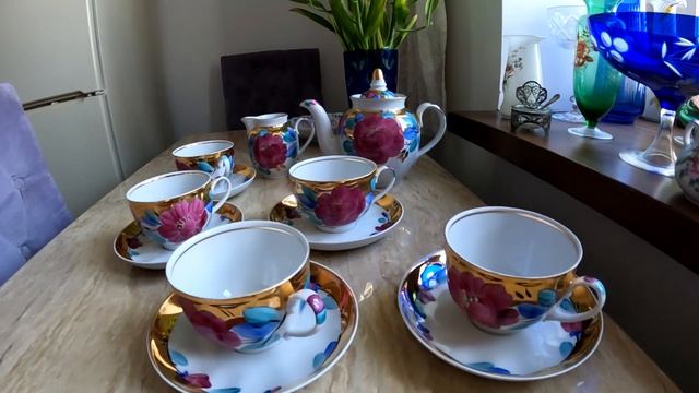 Советская фарфоровая посуда. Сколько стоит? Сервиз Дулево смотреть онлайн