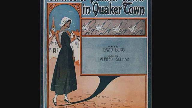 Henry Burr and the Peerless Quartet - There's a Quaker Down in Quaker Town (1916) смотреть онлайн