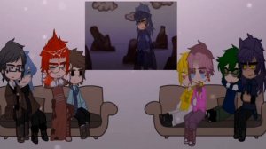 •реакция клонов на стекло•(не канон, шипы по мастям❤) #13карт #реакция