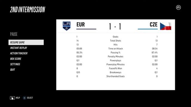 NHL 18: 2018 World Cup of Hockey Round Robin: Europe vs Czech Republic смотреть онлайн