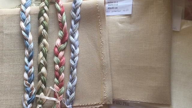 Вышивка. Сэмплер «Маленькие радости» от Madame la Fee. Начало смотреть онлайн