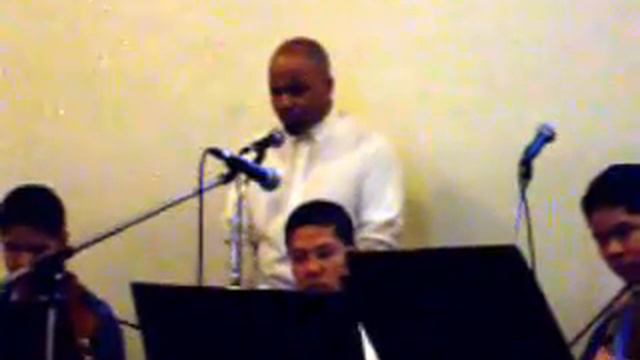 Mike & Myra's Wedding ~ Marshan Barr singing... - June 2009 смотреть онлайн