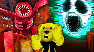 УНИЧТОЖИЛ МОНСТРА в БИБЛИОТЕКЕ и БЕСКОНЕЧНЫЙ ФОНАРИК в НАЧАЛЕ ИГРЫ  DOORS в ROBLOX 2