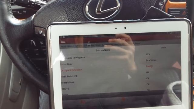 Lexus GX470 Diagnosis Launch Easydiag 2.0