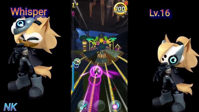 Whisper Lv.16 Gameplay : Sonic Forces Speed Battle #sfsb смотреть онлайн
