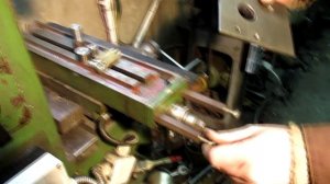 Крепление двигателя продольной подачи на фрезерном станке НГФ 110