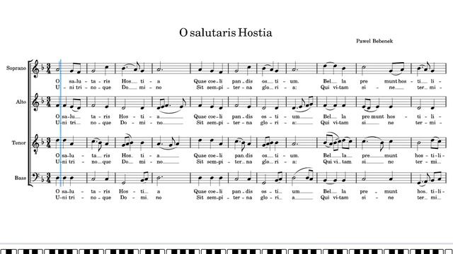 o salutaris Hostia - Sopran, Alt, Tenor, Bass смотреть онлайн