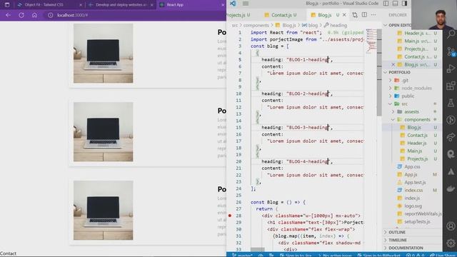 Create Portfolio website using React 2023 & deploy in netlify #react#portfolio #tailwindcss #netlif смотреть онлайн