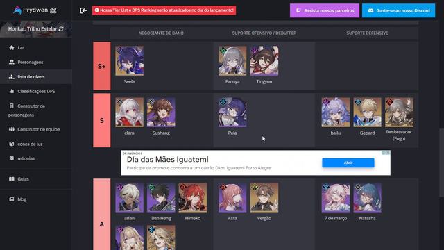 VOCÊ PRECISA SABER! TIER LIST PARA FAZER O MELHOR REROLL E NÃO ERRAR! | HONKAI STAR RAIL смотреть онлайн