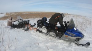 Покатушки на снегоходах АртиКет Ямаха Тайга Варяг