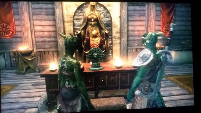 Skyrim Argonian wedding смотреть онлайн