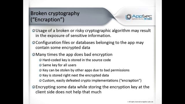 Top 10 Mobile Application Vulnerabilities Webinar смотреть онлайн