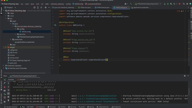 PII Data Cleaning and Masking with Spring Boot and Amazon Comprehend #java #data смотреть онлайн
