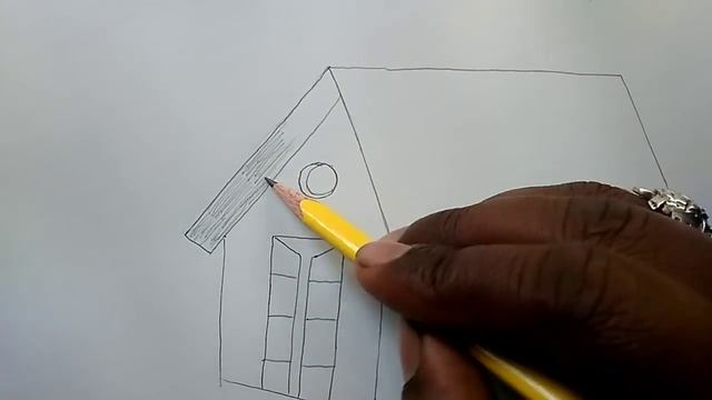 झोपड़ी का चित्र बनाना सीखें || How to Draw a Hut very esey step by step смотреть онлайн
