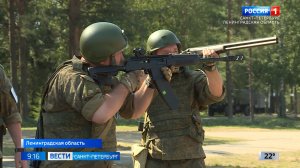 Контрактники Минобороны проходят подготовку в Сертолово перед отправкой в зону СВО