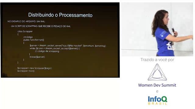 PHP distribuído e paralelo: multithread, stream sockets e docker - Diana Ungaro Arnos смотреть онлайн