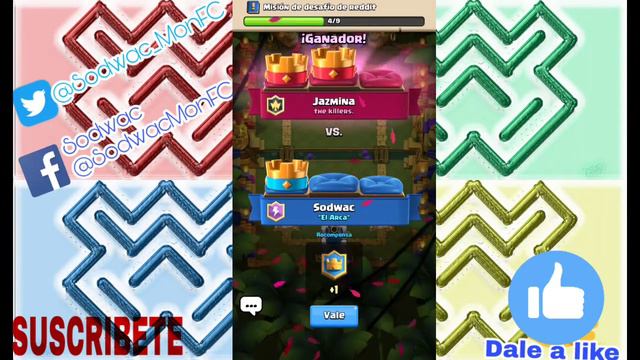 PRÁCTICA SIN CORTES - Desafío Reddit Clash Royale | Sodwac смотреть онлайн