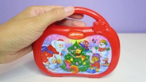 Музыкальная игрушка-плеер "Новогодние подарки", ТМ "Азбукварик"