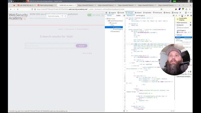 Web Security Academy | Prototype Pollution | 1 - DOM XSS Via Client-Side Prototype Pollution смотреть онлайн