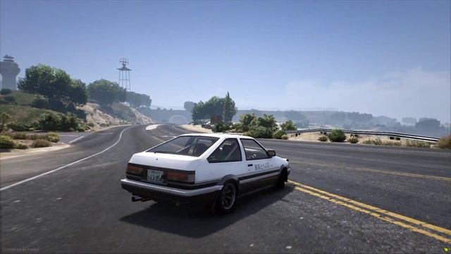 Toyota Coroll AE86 Trueno (4AGE) Engine Sound Mod | FiveM - GTA 5 RP смотреть онлайн