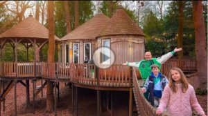 ЦЕЛЫЙ ДЕНЬ В ДОМИКЕ НА ДЕРЕВЕ С ДЖАКУЗИ