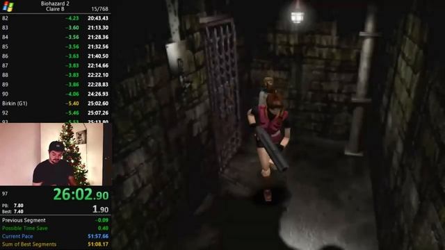Resident Evil 2 PS PC Speedrun World record - Обитель Зла 2 Сони Мировой рекорд .mp4 смотреть онлайн