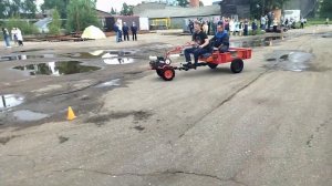 Гонки на мотоблоках