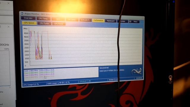 Overclock i7 4790k to 5.8GHz. смотреть онлайн