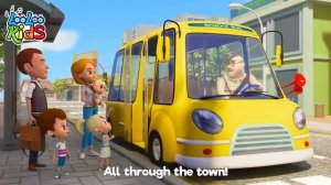 🚌🐸 LooLoo Kids Wheels on the Bus & The Frog Song | Fun Nursery Rhymes for Children