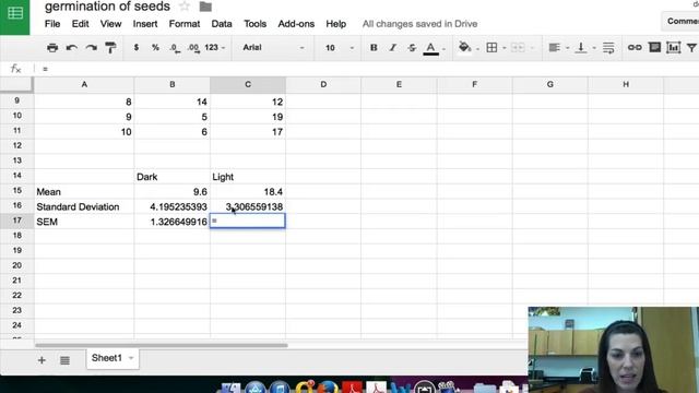 Standard Error of the Mean in Google Sheets смотреть онлайн