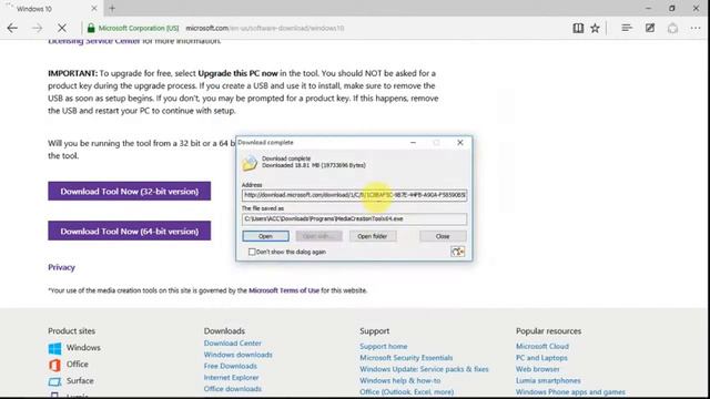 Media Creation Tool: How to download Windows 10 iso file? смотреть онлайн