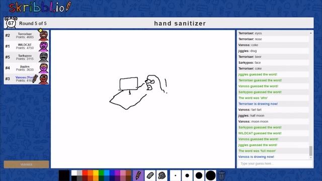 Vanoss Annoying Everyone with his 200IQ Drawings in Skribbl.io Part 3 смотреть онлайн