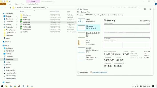 How to check SSD Read Write Speed (Benchmark) and RAM performance | What is Cas Latency | Hindi смотреть онлайн