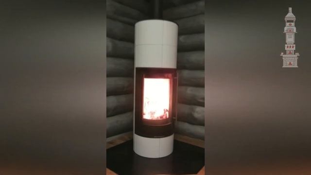 Горение огня в печи Ember Olja 1G... смотреть онлайн