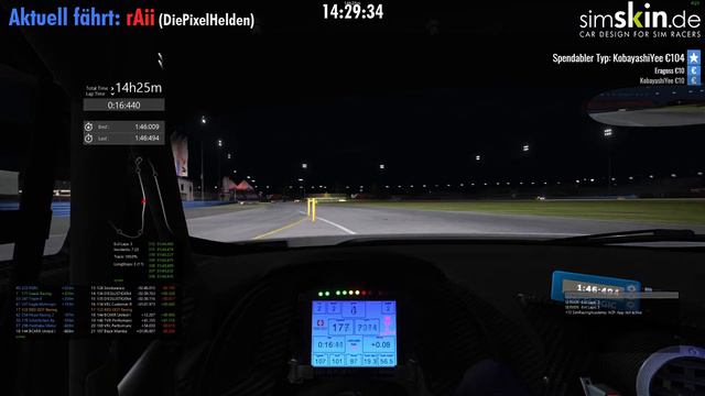 VRL 24h DAYTONA - Rennen / Cockpit - Sternenjagd mit rAii - Assetto Corsa Livestream смотреть онлайн