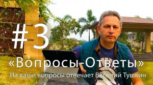 «Вопросы-Ответы», Выпуск #3 - Василий Тушкин отвечает на ваши вопросы