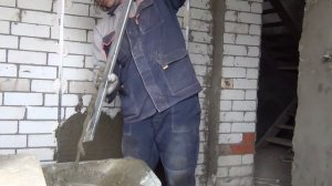 Штукатурка кирпичный стены ЦПС